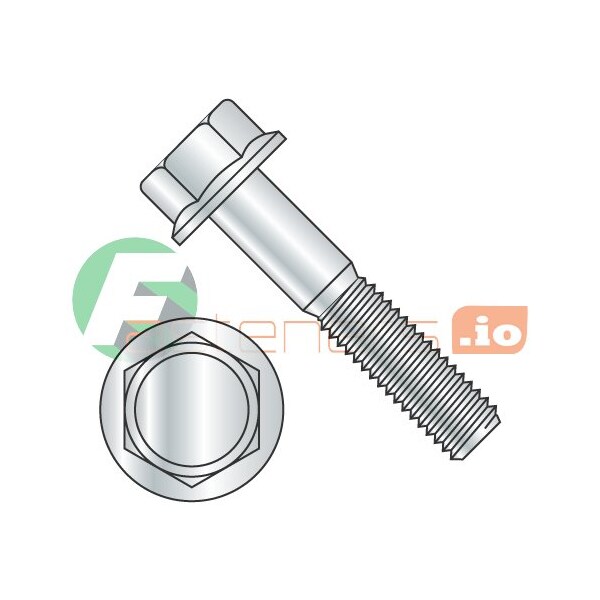 Newport Fasteners Class 8.8, M10-1.50 Flange Bolt, Zinc Plated Steel, 20 mm L, 500 PK 410708 - main